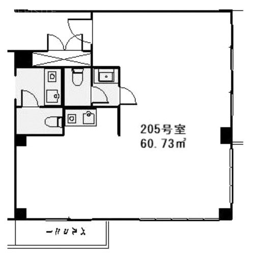 セリジェマノワール205 間取り図