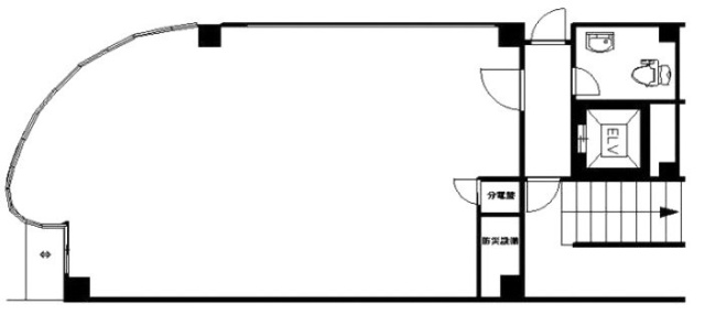 東和第一ビル1F 間取り図