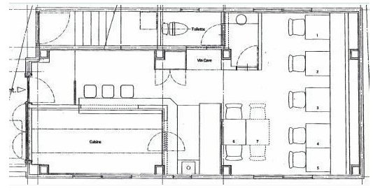 ハイツエムエスビル1F 間取り図