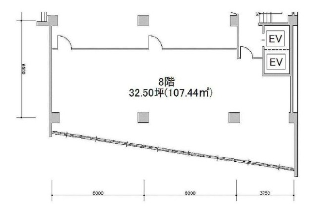 偕楽ビルディング外神田801 間取り図