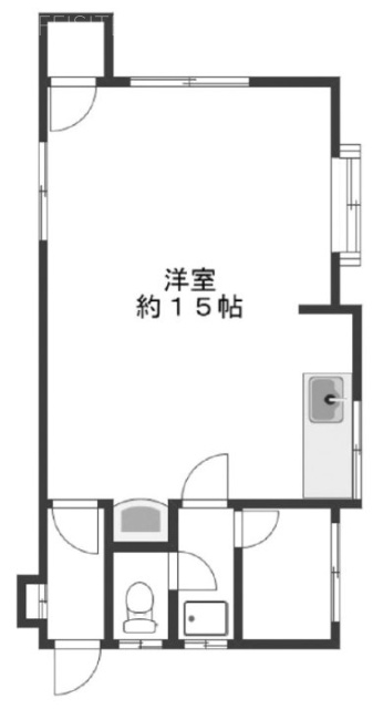 メローナ自由が丘ビル1F 間取り図