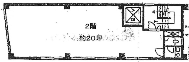 イーストンビル2F 間取り図