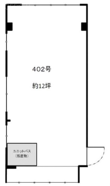 XAビル402 間取り図