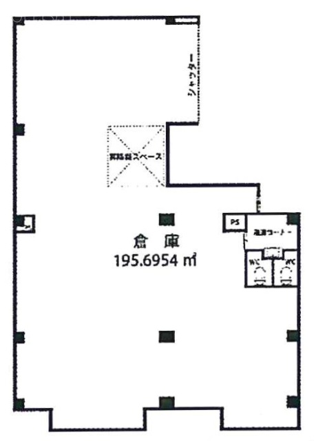 リブリ・コスズビル1F 間取り図