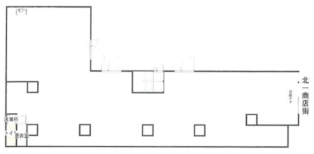 練馬北町ビルディング1F 間取り図