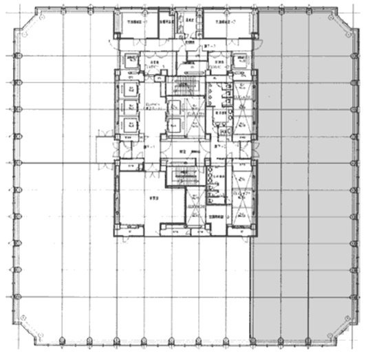 愛宕グリーンヒルズMORIタワー18F 間取り図