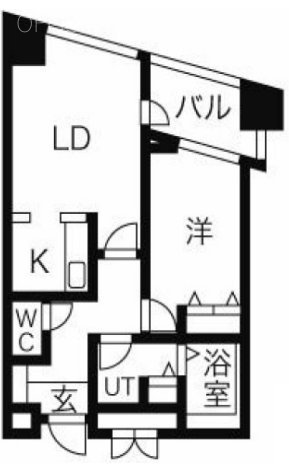 第2紀尾井町ビル803 間取り図