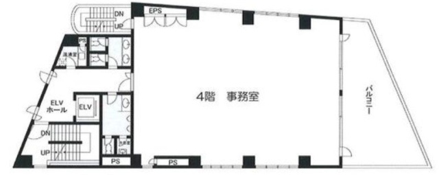 阿佐谷下田ビル4F 間取り図