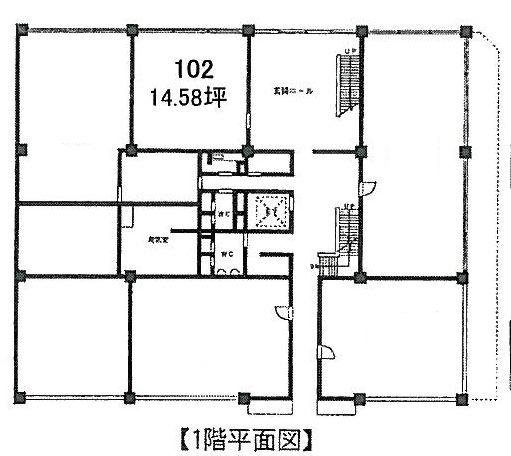 東亜ビル105 間取り図