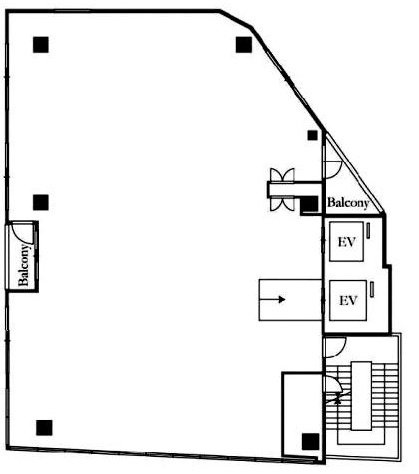 toDOe代々木3F 間取り図