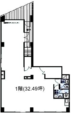 高木ビル1F 間取り図