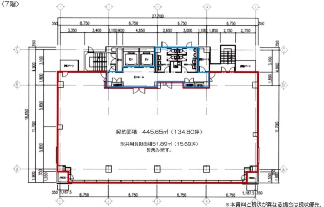 銀座東洋ビル7F 間取り図