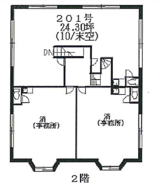 北府中多加乃ビル201 間取り図