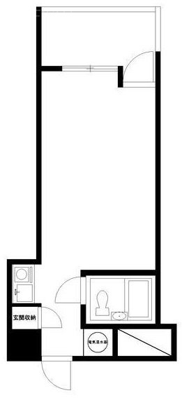 ニューライフ恵比寿407 間取り図