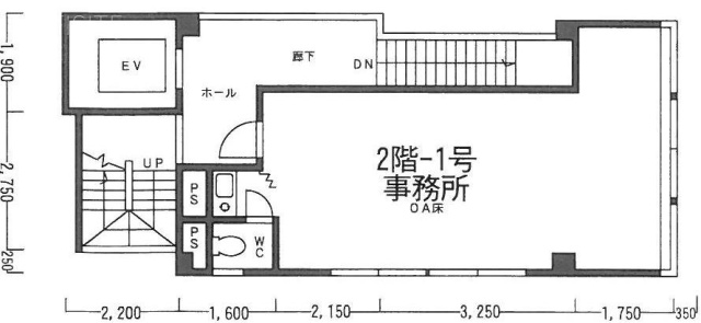 ISOビル2F 間取り図