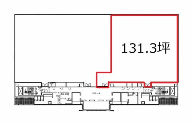 グラスキューブ品川11F 間取り図