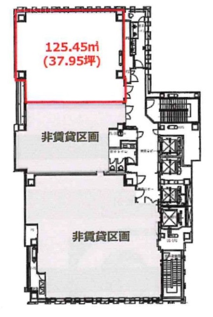こゆるぎビル8F 間取り図