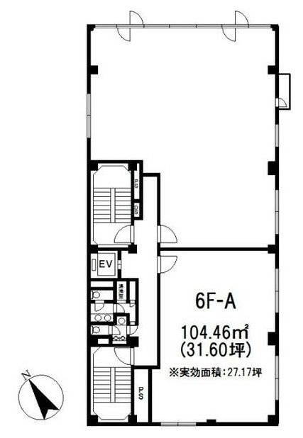 ミヤダイビルA 間取り図