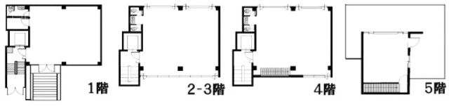 麻布台1918ビル1F～5F 間取り図