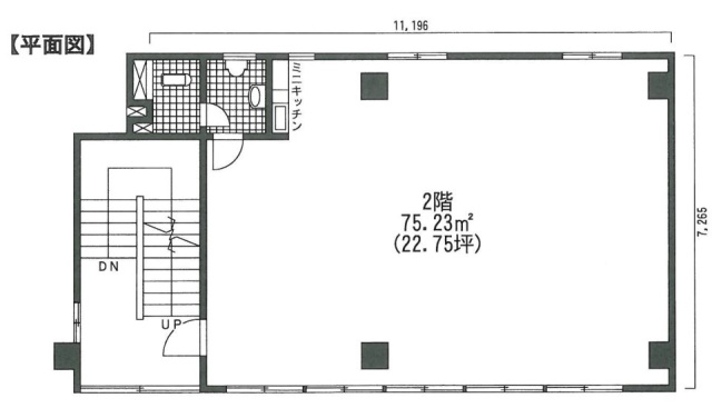 三光町ビル2F 間取り図