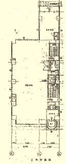 清水ビル2F 間取り図