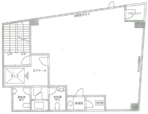 ルミエール御苑5F 間取り図