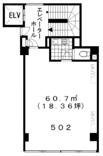 パークウィンビル502 間取り図