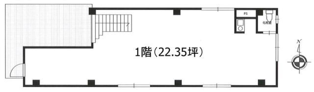 ステイタスビル1F 間取り図