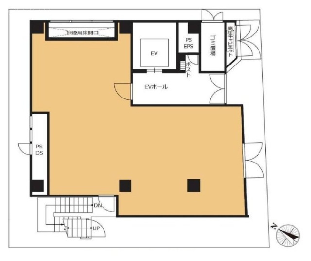 VORT銀座DDI1F 間取り図