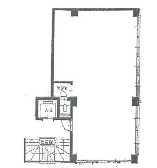 小川ビル4F 間取り図
