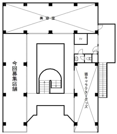 自由が丘テラスビル203 間取り図