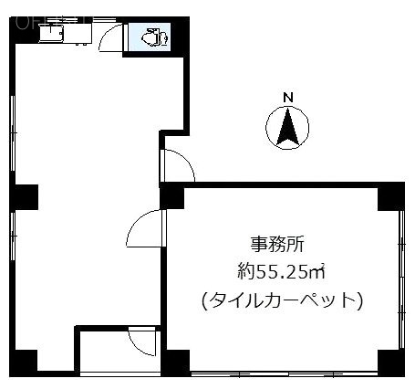 安澤ビル201 間取り図