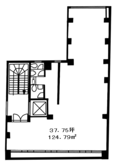 京桜興産ビル4F 間取り図