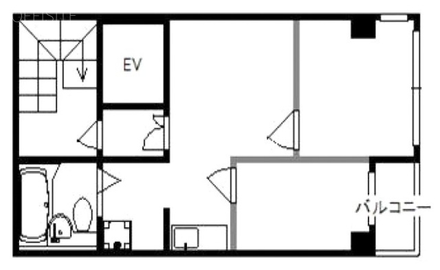 桂昇ビル8F 間取り図