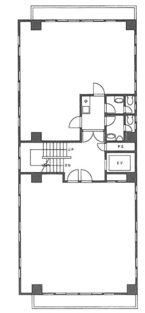 第2桂城ビル3F 間取り図