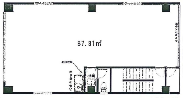 加丸ビル2F 間取り図