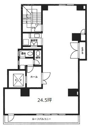 第3亀田ビル6F 間取り図