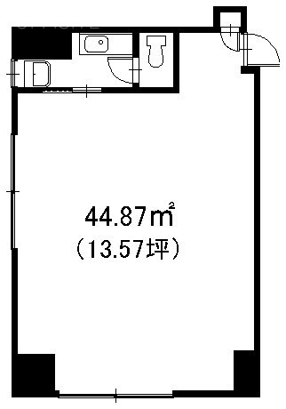 第3ハルタビル203 間取り図