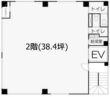 オーエスビル2F 間取り図