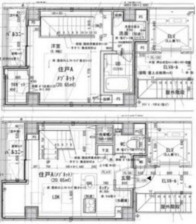 NOZY東日本橋ビル4F 間取り図