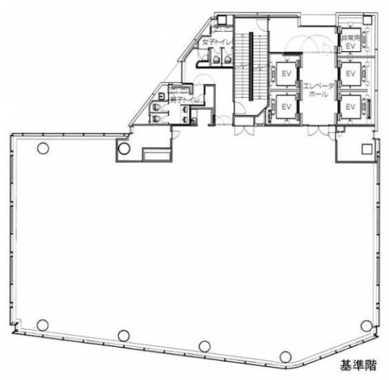 芝公園フロントタワー11F 間取り図