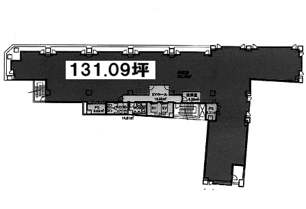 ネオテック水天宮ビル2F 間取り図