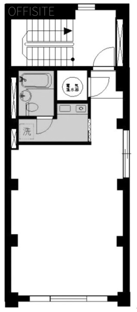 築地小柴ビル5F 間取り図