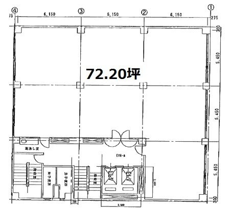 タイセー川崎ビル8F 間取り図