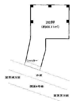第5東和ビル1F 間取り図