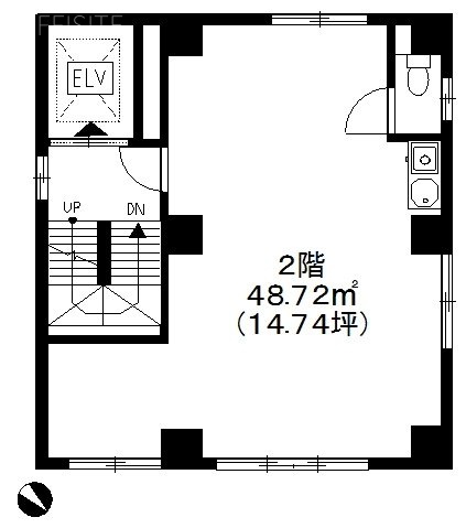古川ビル2F 間取り図