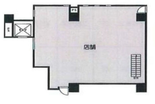 横川ビル1F 間取り図