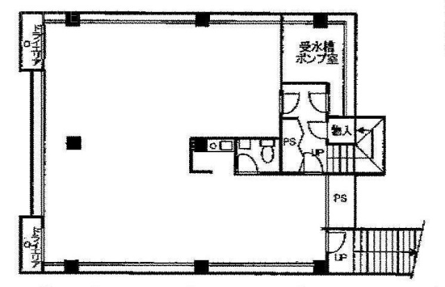 蓮見ビルB1F 間取り図