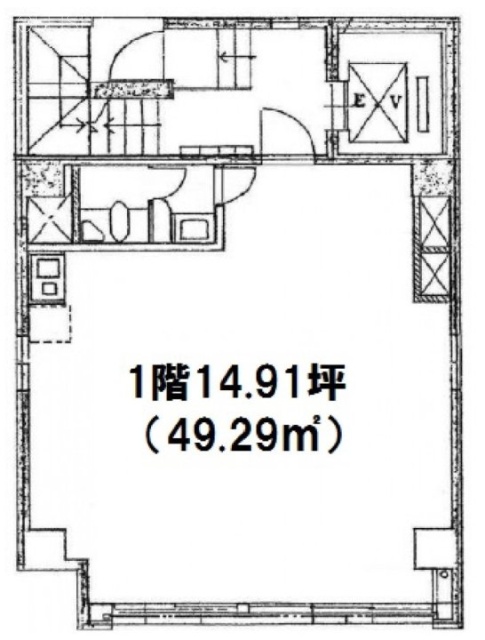 外神田6丁目ビル1F 間取り図