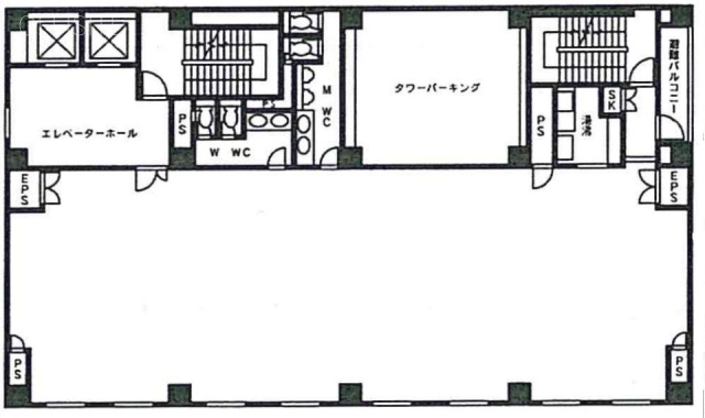 ビッグヴァン尾上町ビル3F 間取り図